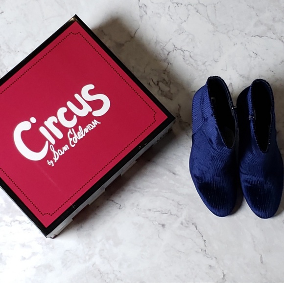 Circus by Sam Edelman 7.5M Blue Booties NWB - Picture 3 of 4